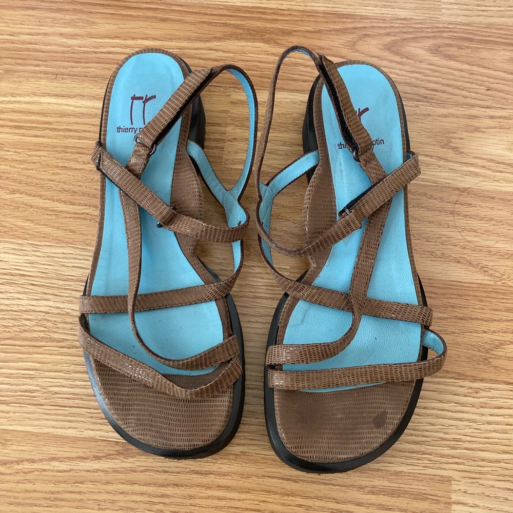 Thierry Rabotin wave sandals, size 38.5